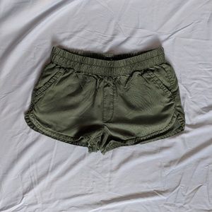 American Eagle Olive Green Shorts